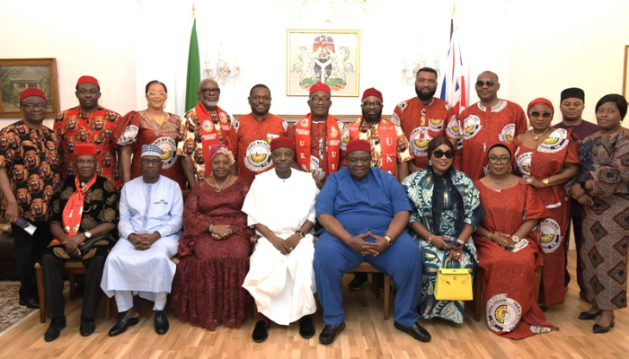 Nigeria’s UK envoy, hosts Ohanaeze Ndigbo leaders, calls for sustained harmony, peace