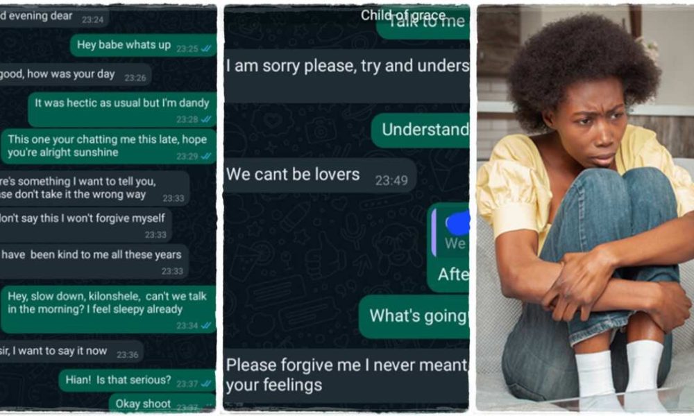 Nigerian lady breaks up with boyfriend because he refused to flog her with cane